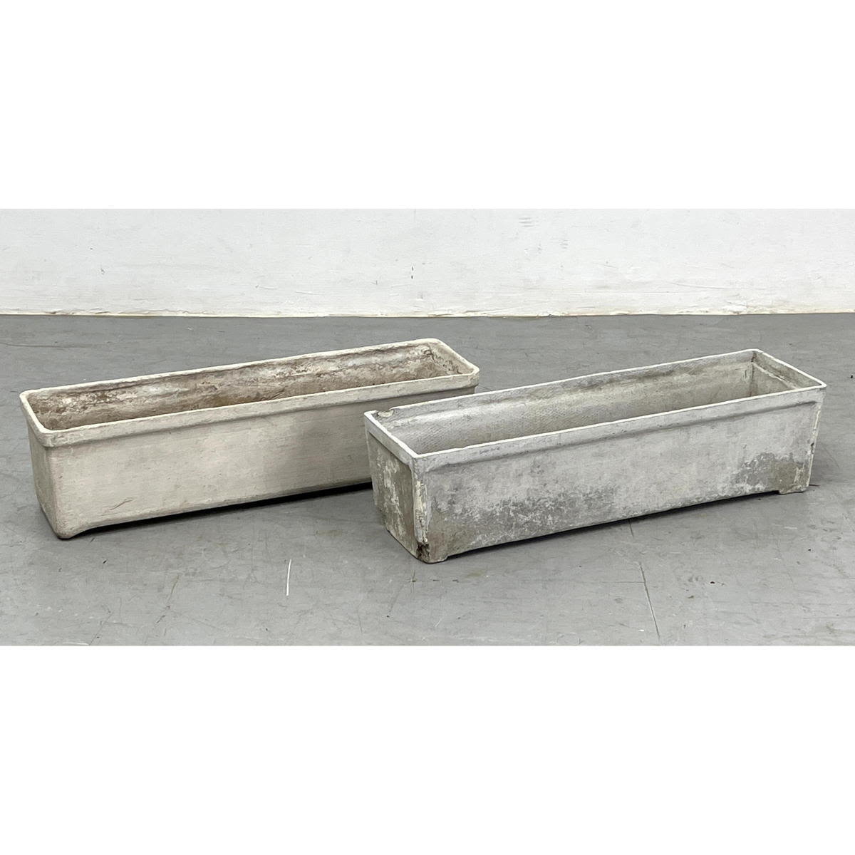 Pair smaller WILLY GUHL trough 30042e