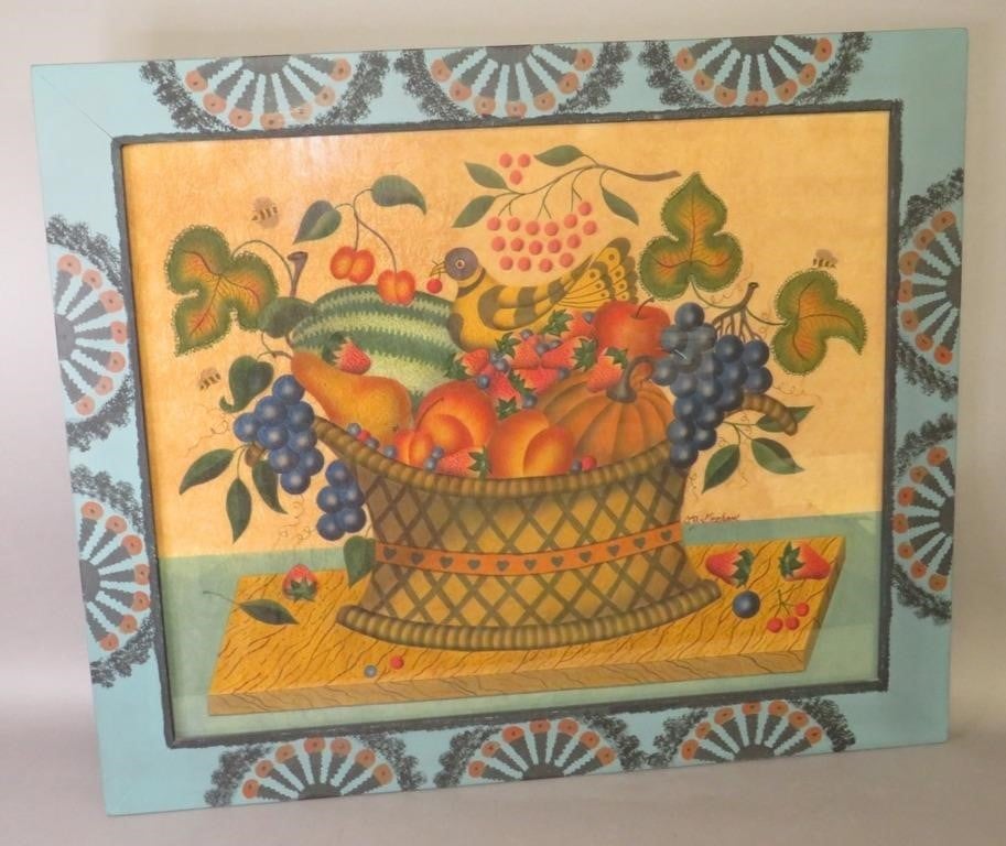 FRAMED BASKET OF FRUIT THEOREM 30058e