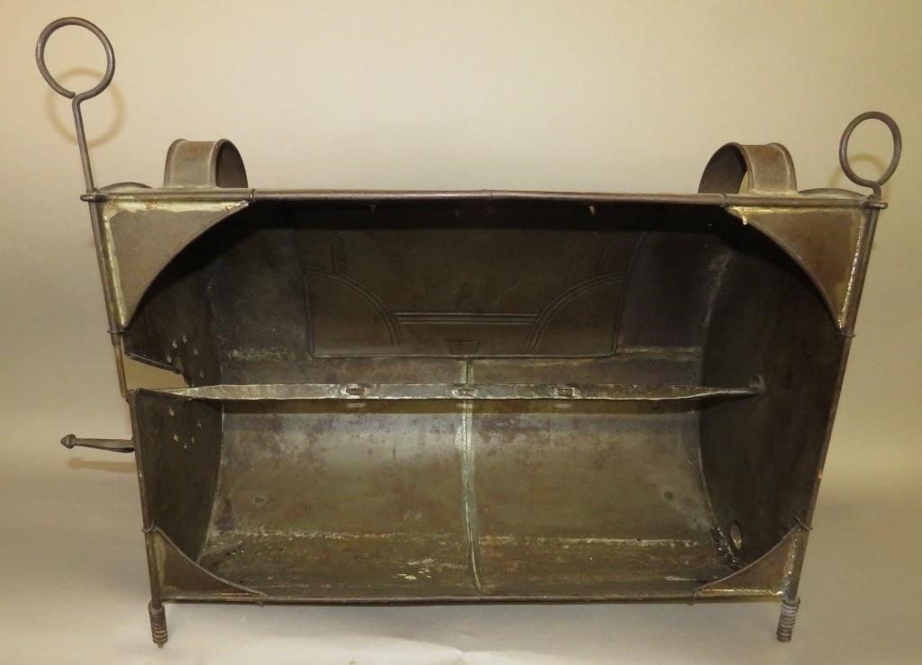 TIN HEARTHSIDE BIRD ROASTERca. mid 19th