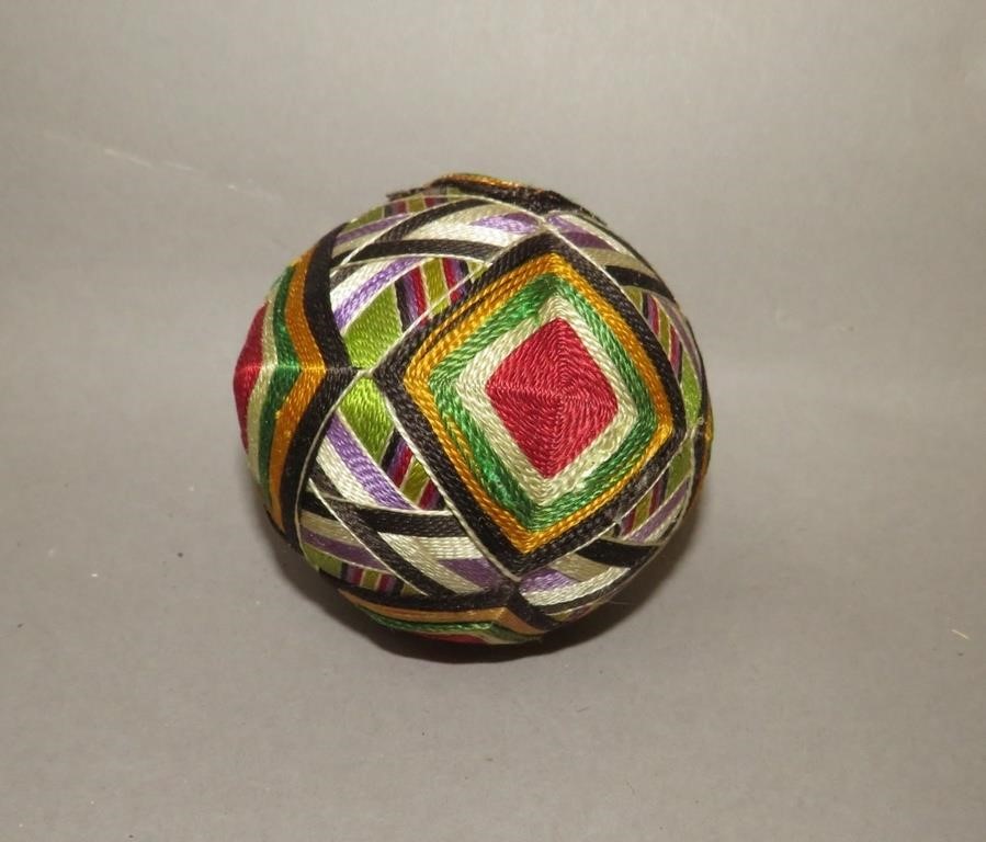 COLORFUL STRING BALLca late 19th early 3006c1