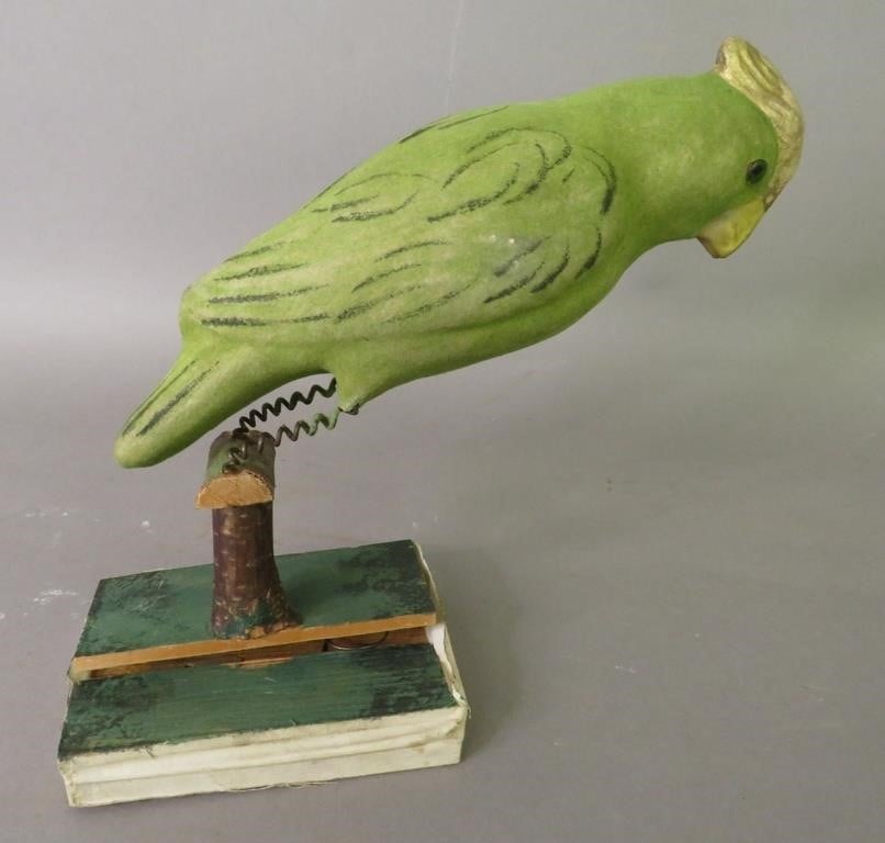 LARGE GERMAN GREEN BIRD SQUEAK 3006fd