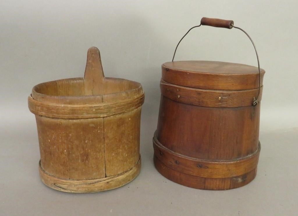 2 WOODENWARE PRIMITIVESca early 3006f8