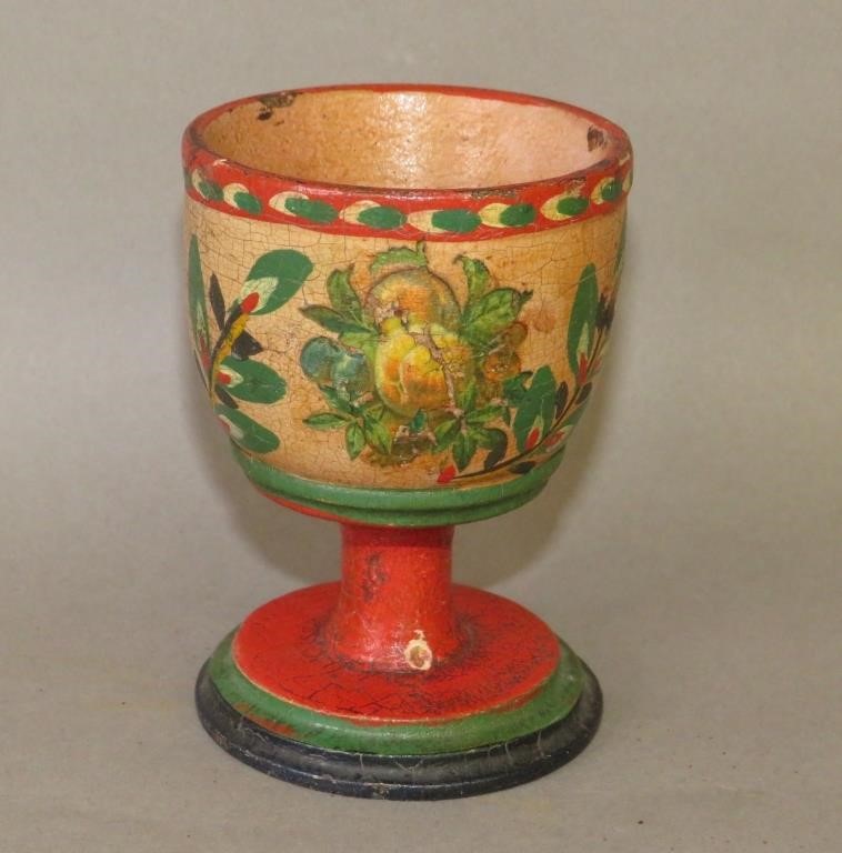 LEHNWARE FOOTED CHALICE ATTRIBUTED TO