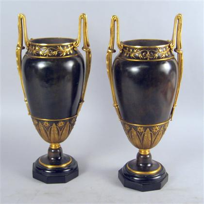 Pair of gilt and patinated bronze 4cd87