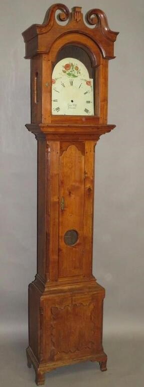 TALL CLOCK CASE ONLYca. 1793; in