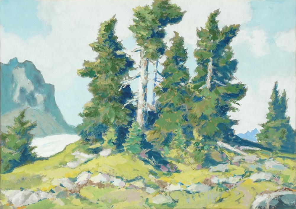 ROSS R. GILL (1887 - 1969): TREES