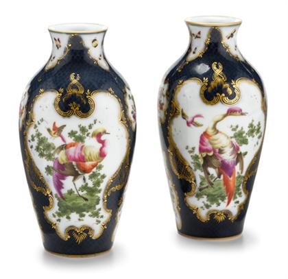 Pair of Samson porcelain vases