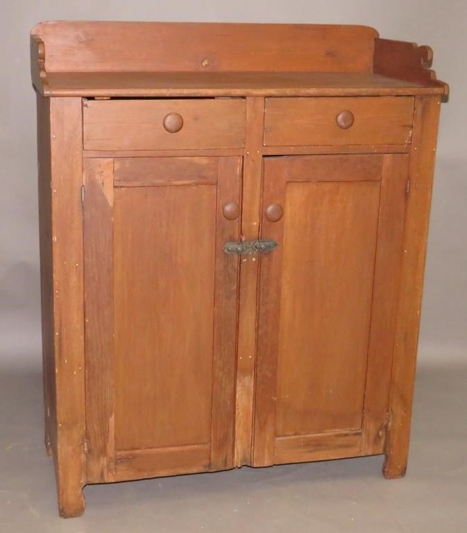 JELLY CUPBOARDca. 1860; in softwood