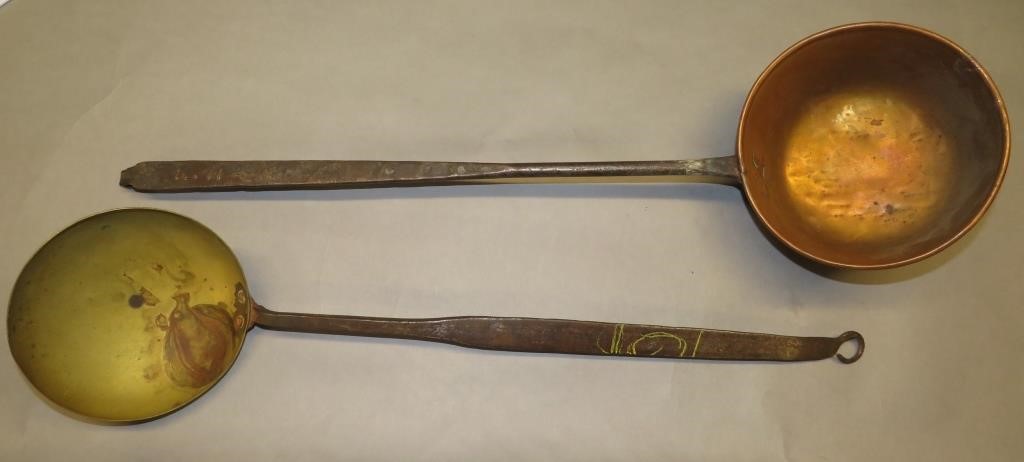 2 HEARTHSIDE UTENSILSca. 19th century;