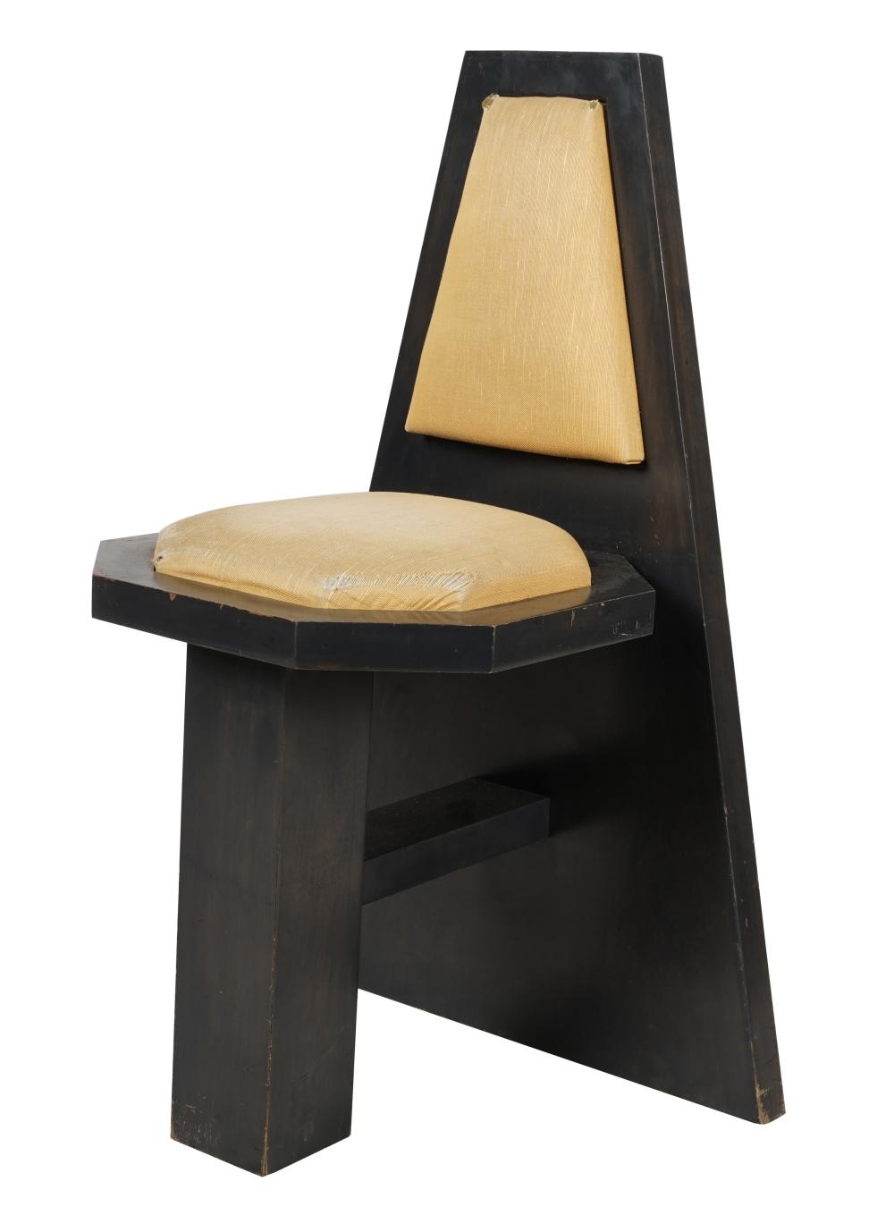 FRANK LLOYD WRIGHT-STYLE SIDE CHAIRunsigned;