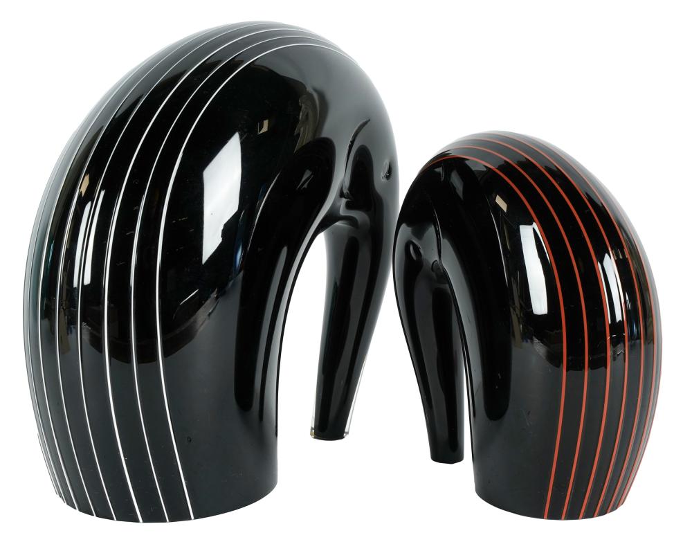 TWO SEGUSO ARTE VETRO MURANO GLASS 30095d