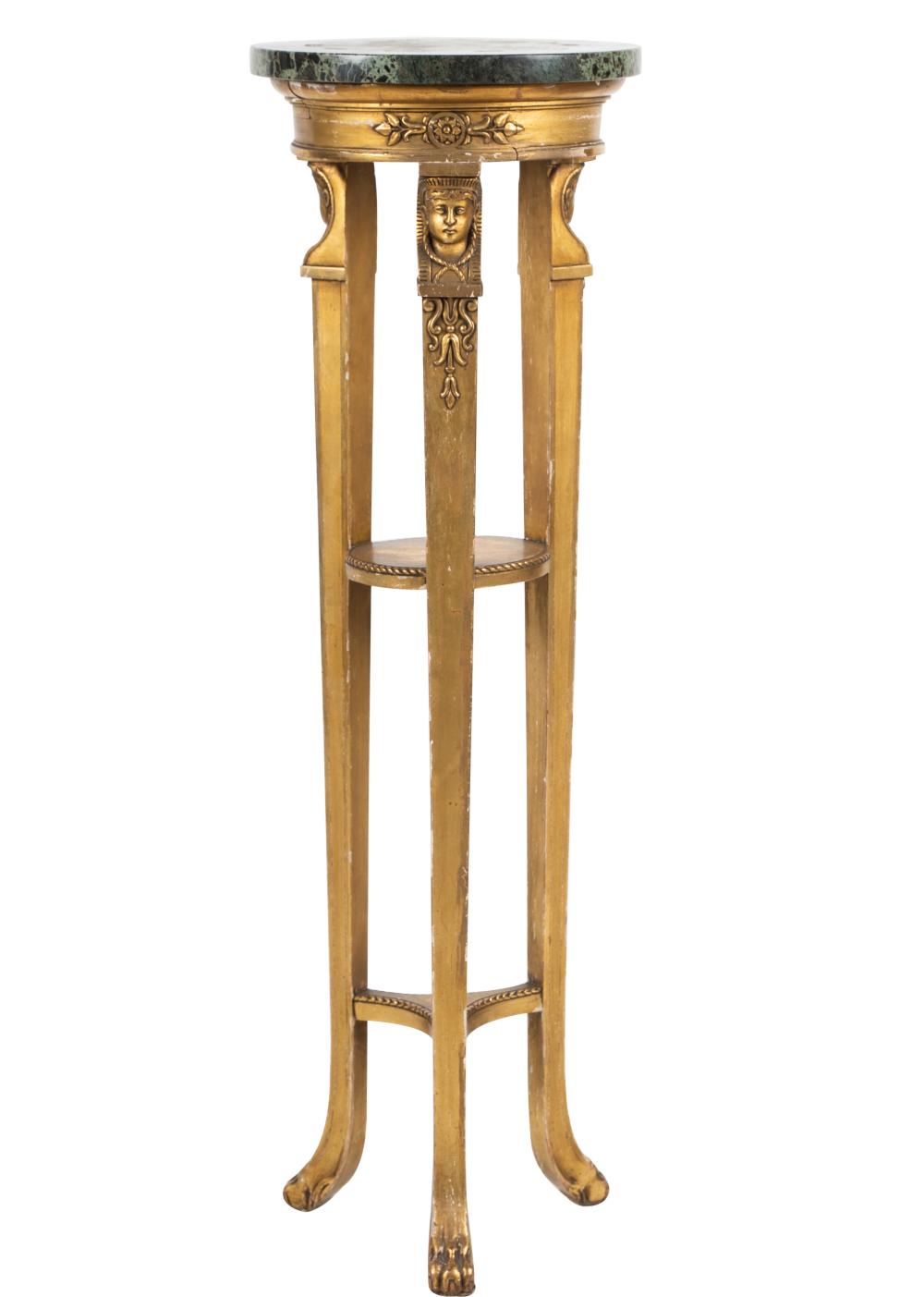 EMPIRE STYLE GILTWOOD PEDESTALwith 300982