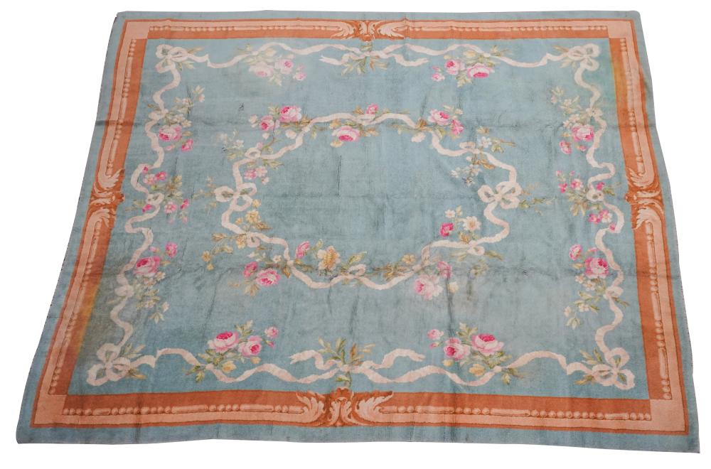 FLORAL RUG20th century wool pile 3009cc