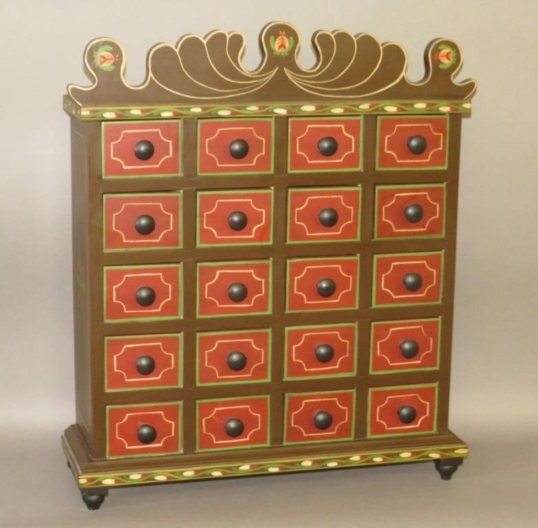 20 DRAWER REPRODUCTION LEHNWARE-TYPE