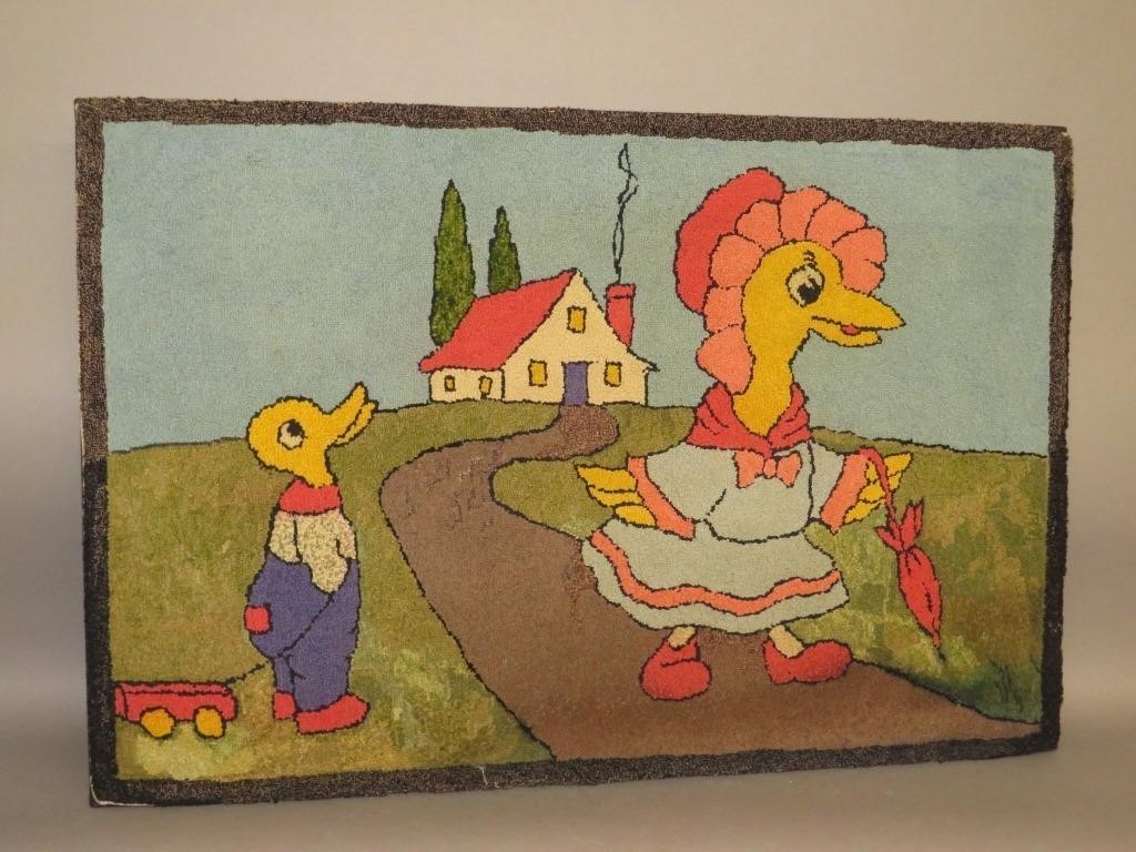 FRAME MOUNTED COMICAL SCENE HOOKED
