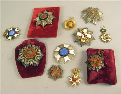 Collection of military and diplomatic