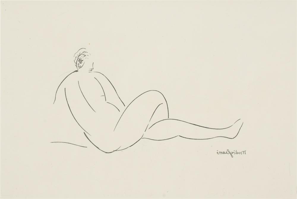 AFTER AMEDEO MODIGLIANI: NU COUCHédrypoint,