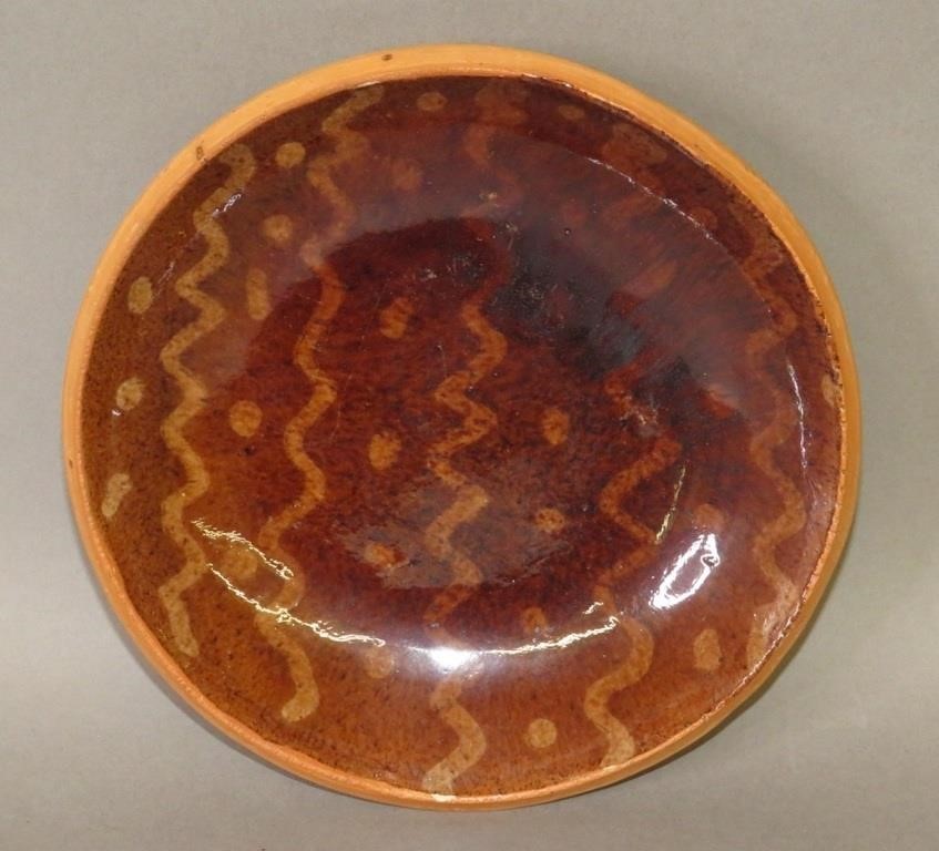 SLIPWARE PLATE BY THOMAS STAHLca  300cf1