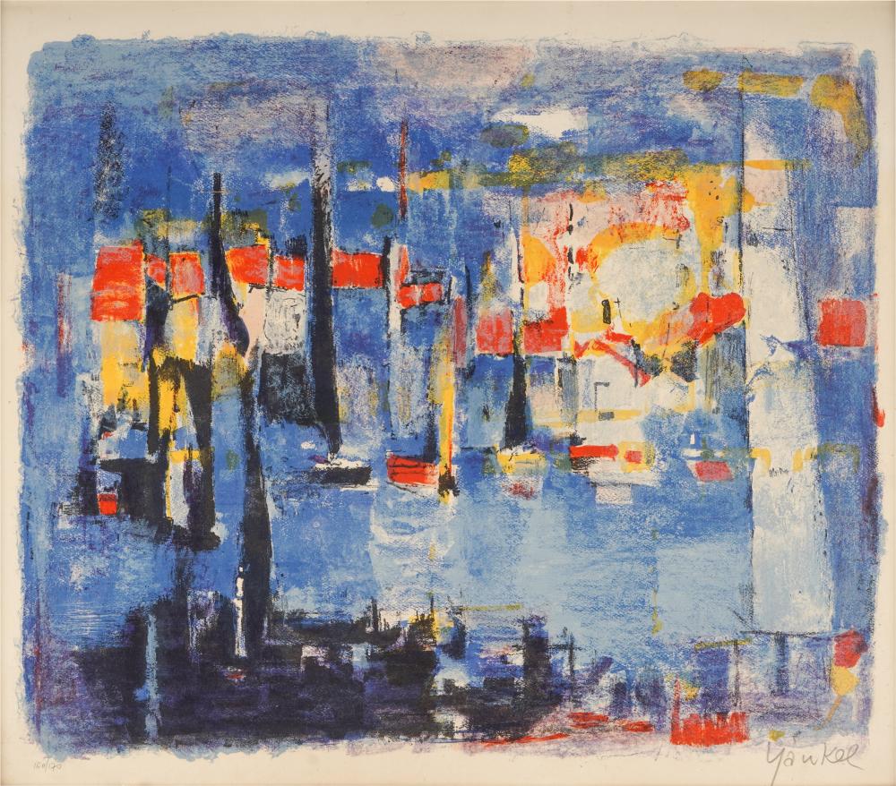 JACQUES YANKEL (1920 - 2004): HARBOR