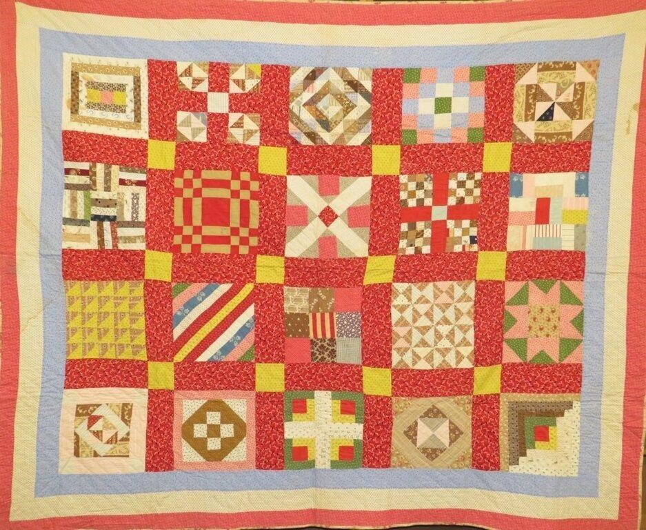 CENTRAL PA CALICO FABRIC SAMPLER