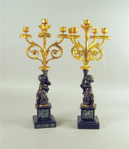Pair of Louis XV style gilt and 4ce32