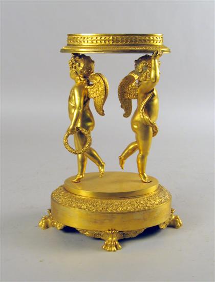 Louis Philippe gilt metal figural