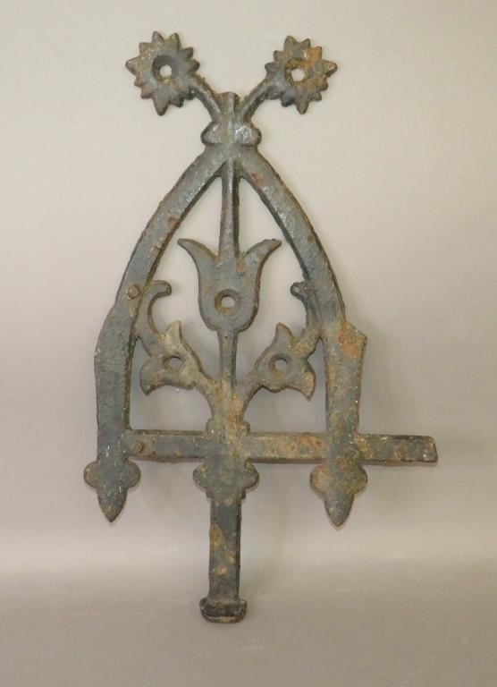 CAST IRON FIGURAL CELLAR WINDOW 300ea2