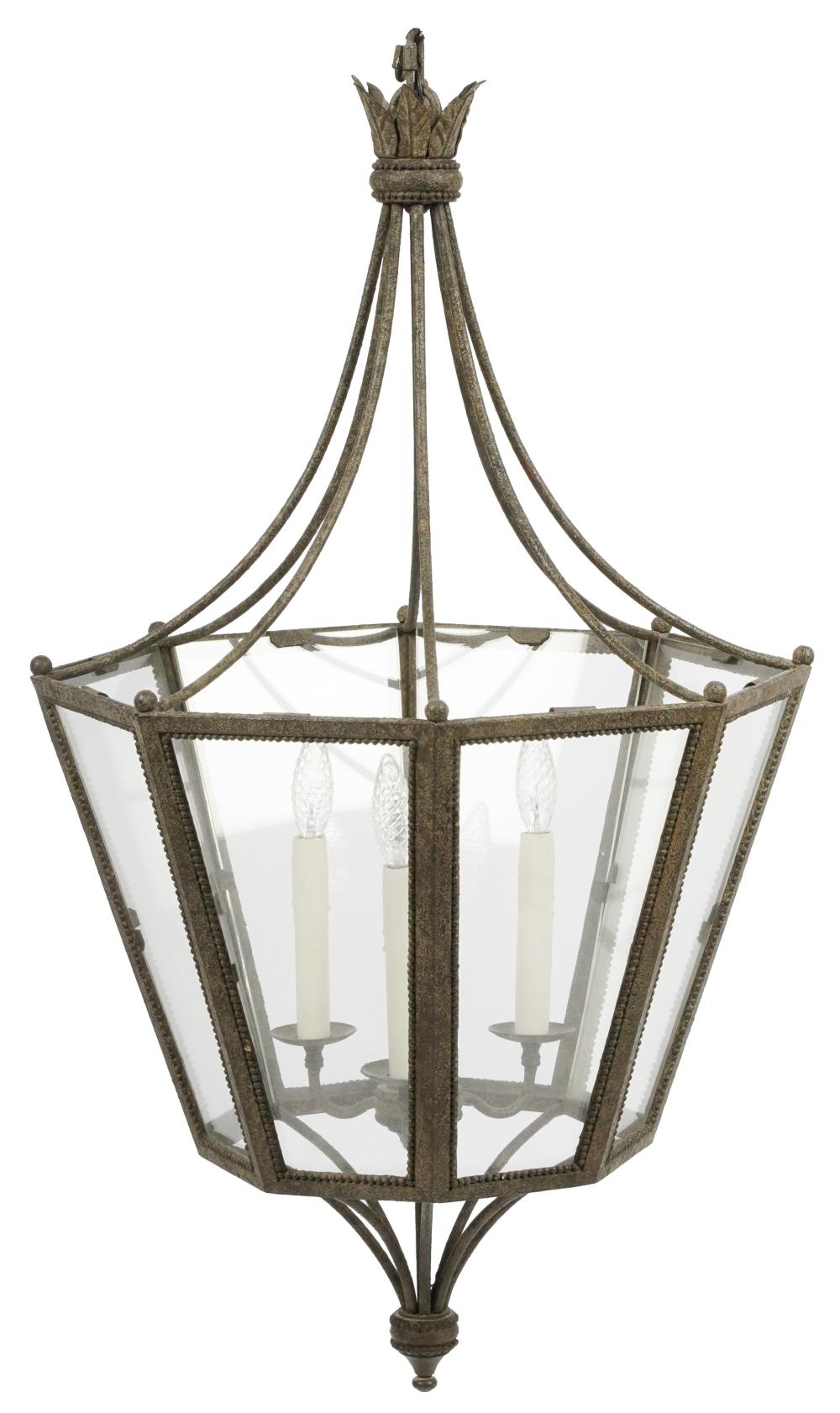 CONTEMPORARY METAL LANTERN CEILING 300ed2