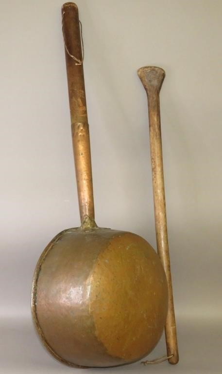 LARGE CANDY MAKER'S COPPER DIPPER