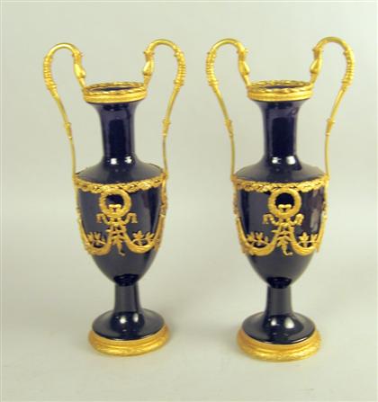 Pair of neoclassical style gilt 4ce4b