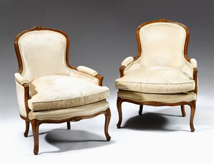 Pair of Louis XV style bergeres 4ce4f