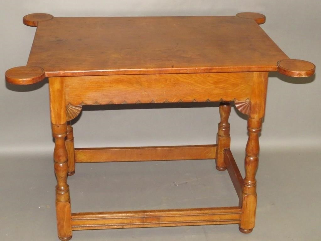 CHERRY CARD TABLEca. 1780; with