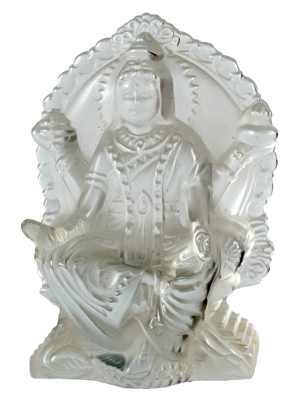 LALIQUE MOLDED GLASS FIGUREsigned 300f3f