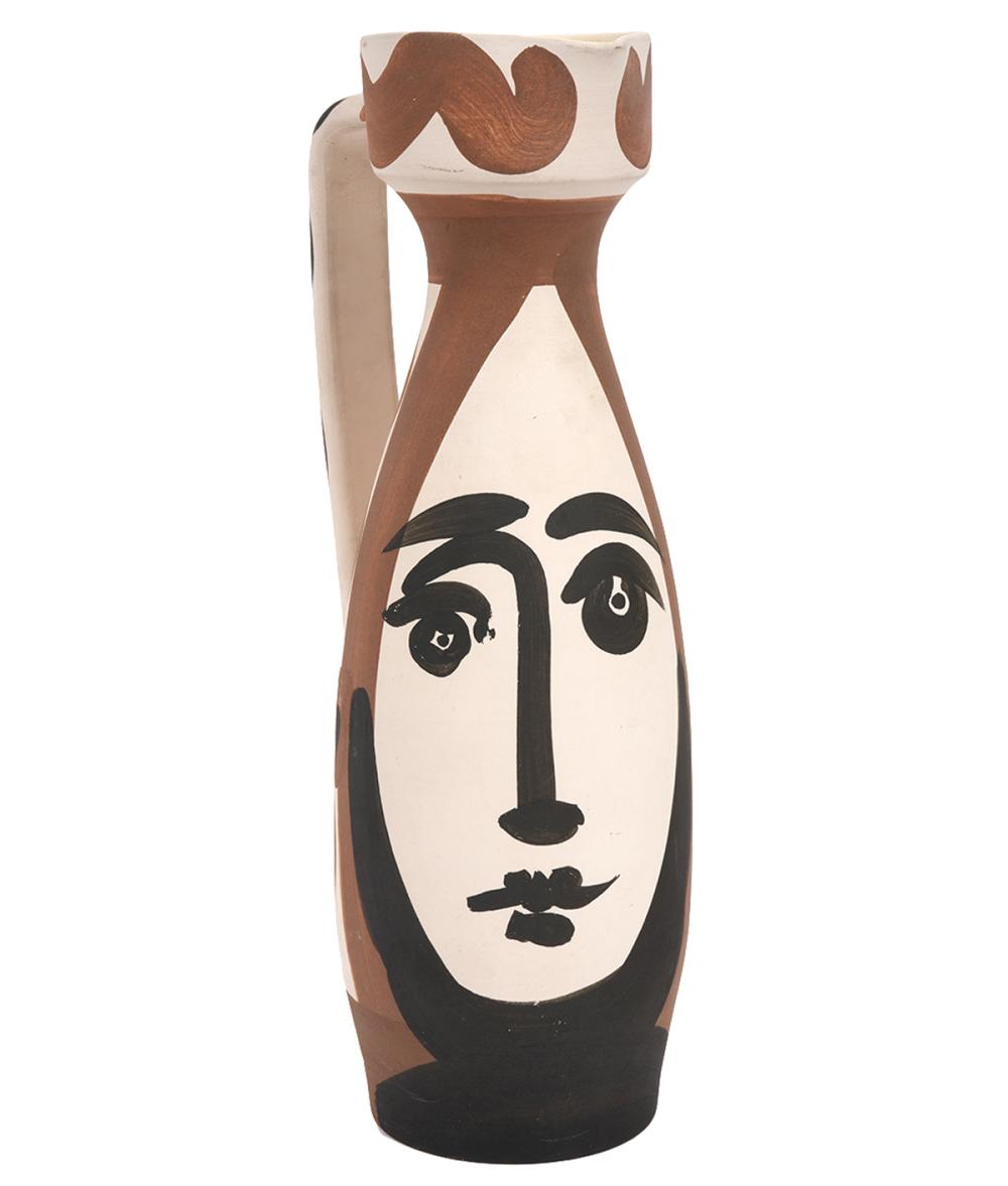 PABLO PICASSO MADOURA PITCHER VISAGE 300fd9