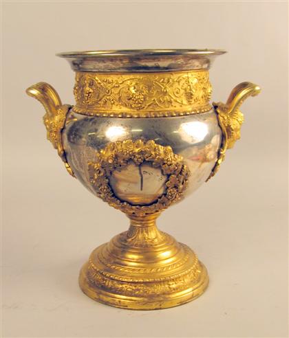 Gilt silvered metal champagne 4ce63