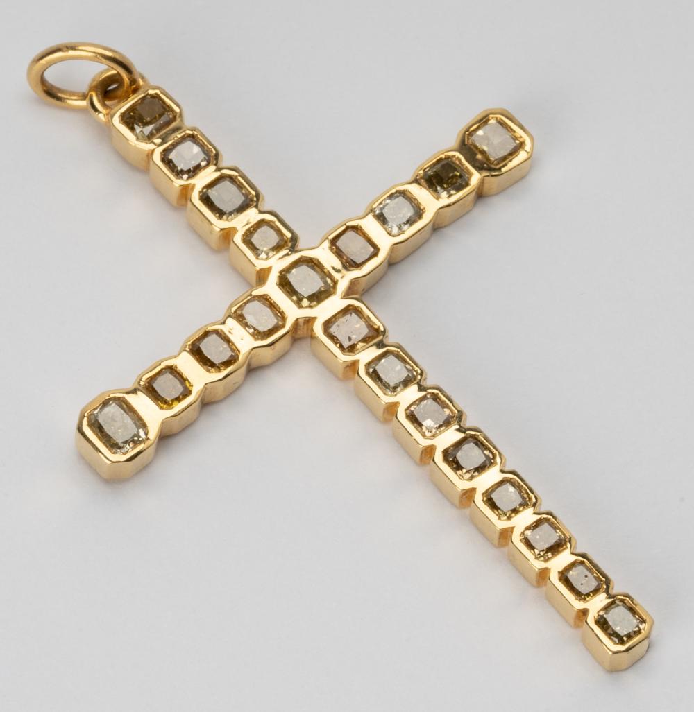 14 KARAT YELLOW GOLD AND DIAMOND