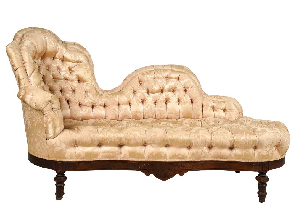 VICTORIAN CHAISE LOUNGEcovered 301053