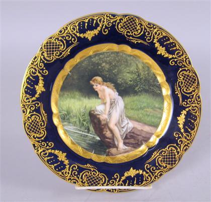 Dresden porcelain cabinet plate