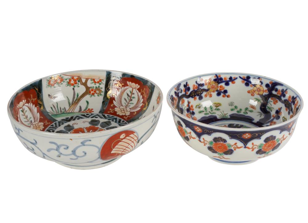 TWO JAPANESE PORCELAIN BOWLSone 30108b