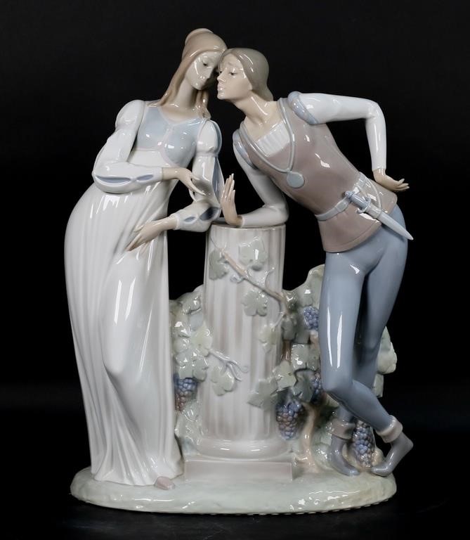 LLADRO PORCELAIN FIGURE GROUP ROMEO 2fea0b