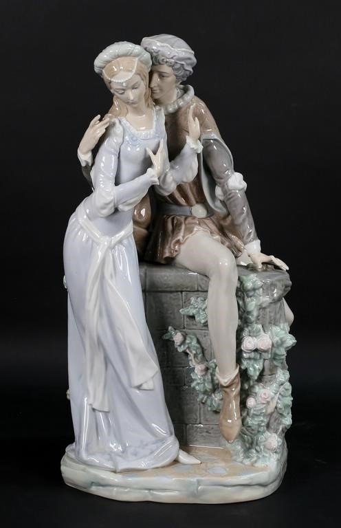 LLADRO PORCELAIN FIGURE GROUP LOVERS 2fea0c