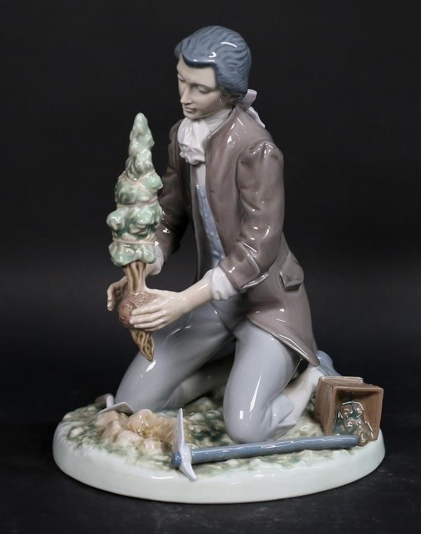 LLADRO PORCELAIN FIGURINE HORTICULTURISTLladro 2fea06