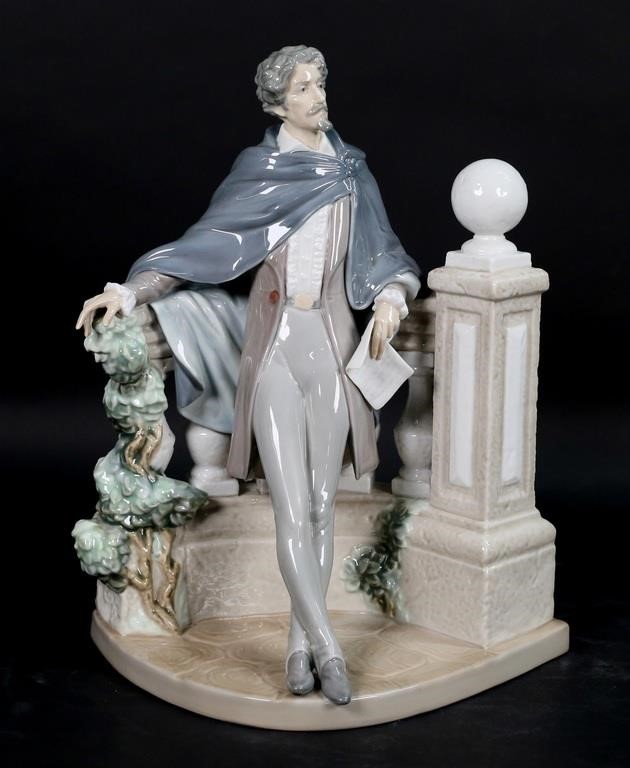 LLADRO PORCELAIN FIGURE THE POETLladro 2fea15