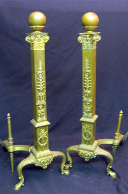 Pair of Neoclassical style gilt 4ca9c