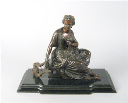 French bronze figure of a classical 4caa0