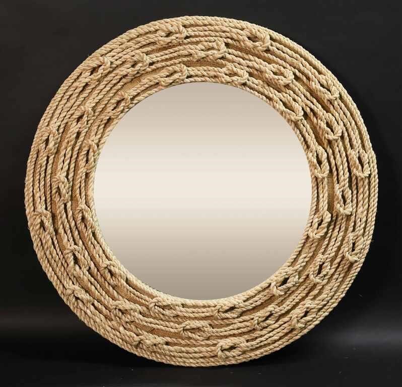 RUSTIC NAUTICAL STYLE ROPE FRAME 2feb2c