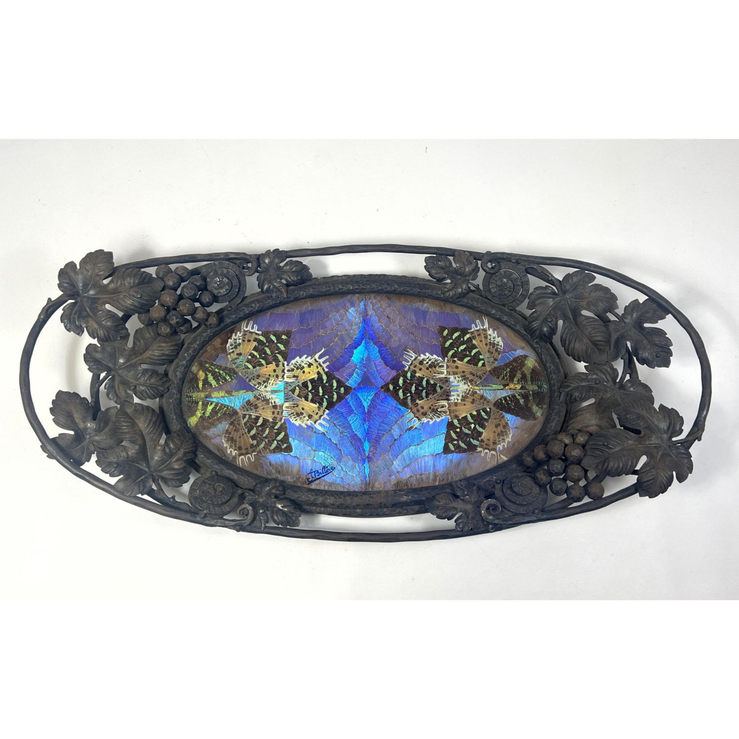 F BILLERE French Art Nouveau Iron 2febae