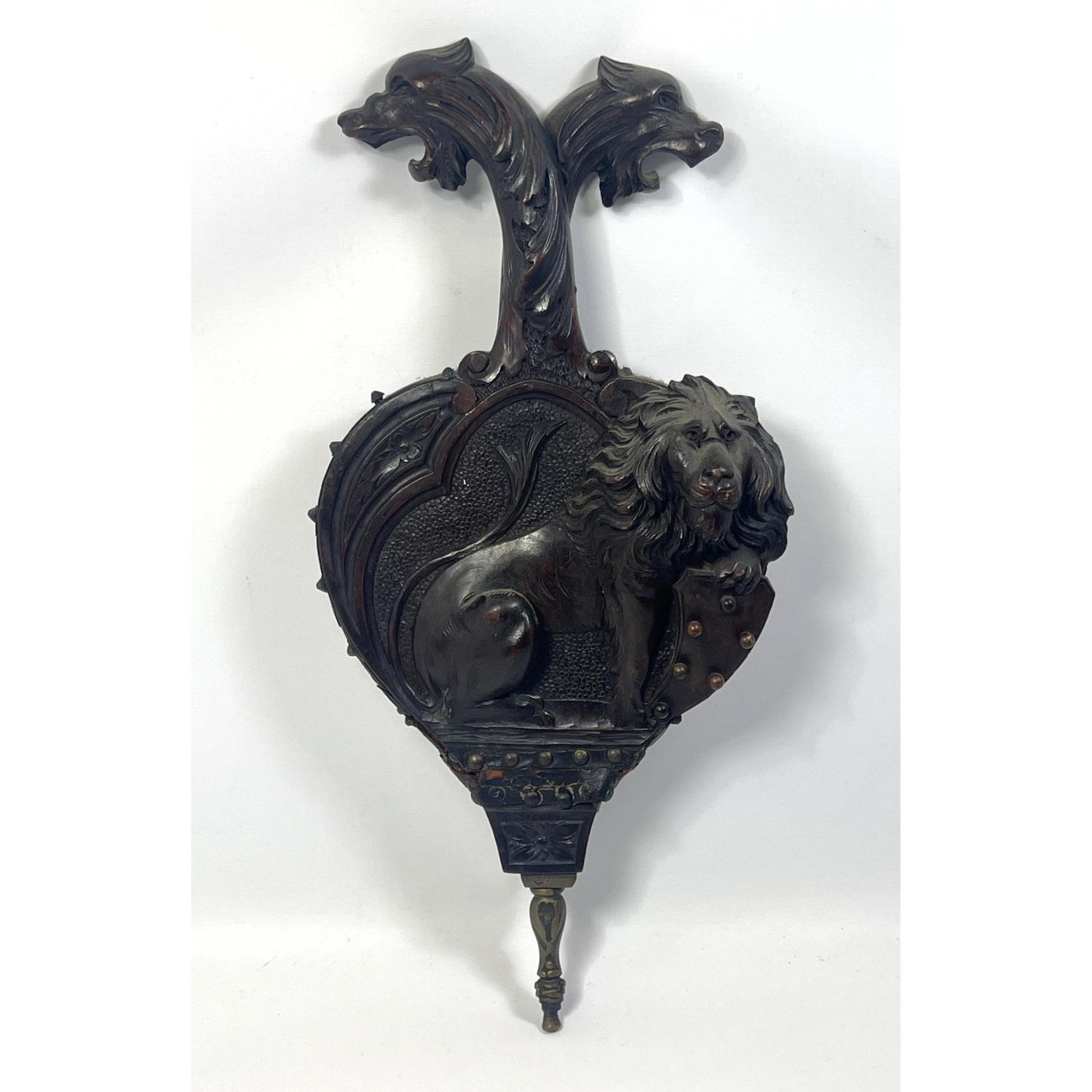 Amazing Bellows with Carved Figural 2febba