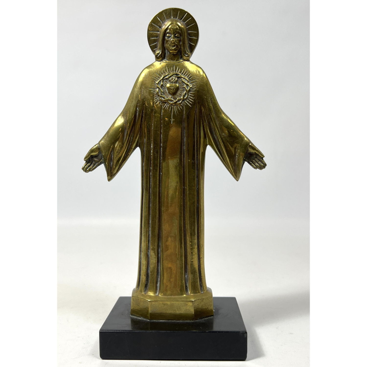 Bronze Figural sculpture of Jesus. Sculpture