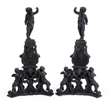 Pair of large Continental bronze 4cac7